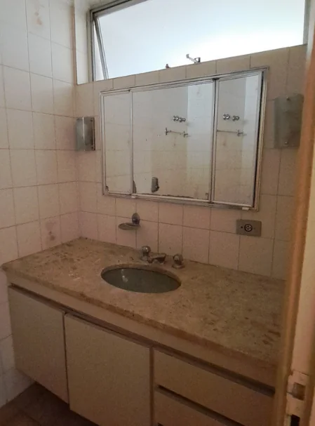 Antes: Banheiro · Reforma Apartamento SP
